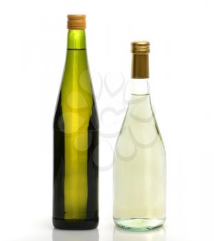 Royalty Free Photo of Bottles of Wine
