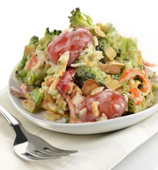 Fresh Healthy Salad ,Close Up