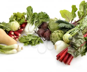 Assortment Of Raw Fresh Vegetables