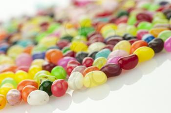 colorfull candies , close up shot for background