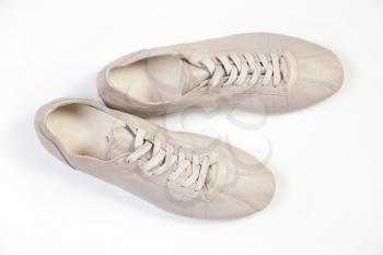 Sport casual shoe on white background