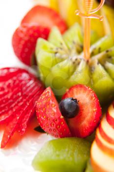 Fruits and berries macro