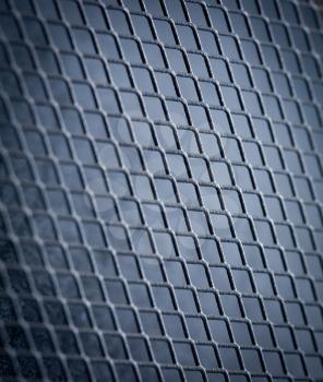 Metal grid background