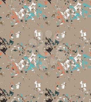 Grunge texture brown with blue.Seamless pattern.  