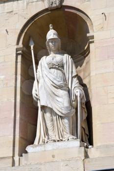statue in dijon city - burgundy - france