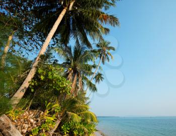 Royalty Free Photo of the Adaman Sea in Thailand