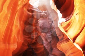 Royalty Free Photo of Antelope Canyon in Arizona