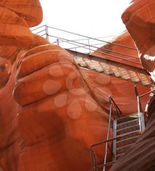 Royalty Free Photo of Antelope Canyon in Arizona