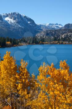 Royalty Free Photo of a Lake in Autumn