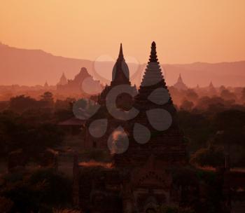 Royalty Free Photo of Bagan in Myanmar