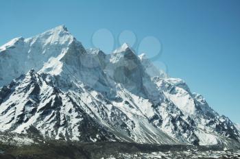Royalty Free Photo of Bhagirathi Parbat Peak in the Himalayas