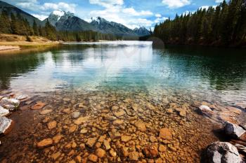 Royalty Free Photo of a Lake in Canada