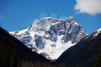 Royalty Free Photo of Canadian Mountains 