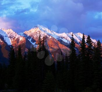 Royalty Free Photo of Mountains in Canada