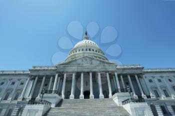 Royalty Free Photo of the Capital Building in Washington DC, USA