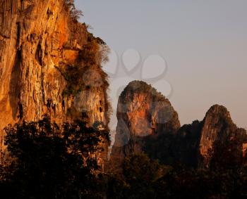 Royalty Free Photo of Cliffs in Mount Lemmon, Tucson, USA