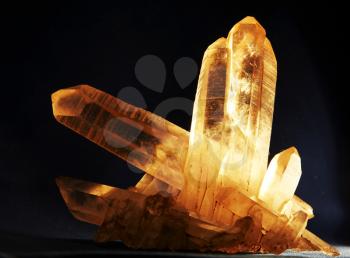 Royalty Free Photo of a Mountain Crystal