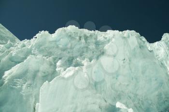 Royalty Free Photo of High Glacier in the Cordillera Mountains