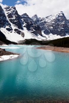 Royalty Free Photo of Moraine Lake in Canada