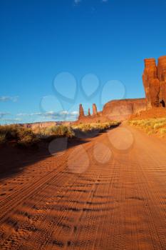 Royalty Free Photo of Monument Valley in Utah, USA