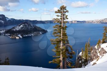 Royalty Free Photo of Crater Lake