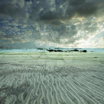 Royalty Free Photo of Skeleton Coast