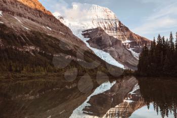 Beautiful Mount Robson in summer season, Canada