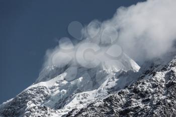 Amazing natural landscapes in New Zealand.  Beautiful Mountains .