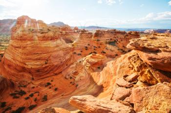 Coyote Buttes of the Vermillion Cliffs Wilderness Area, Utah and Arizona