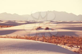 White Sands Park in USA