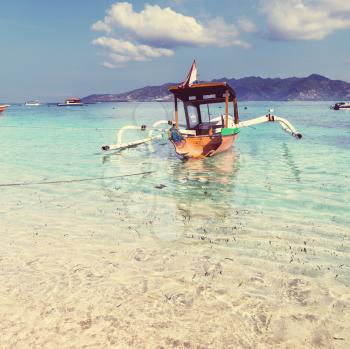 Fishing boats in Bali