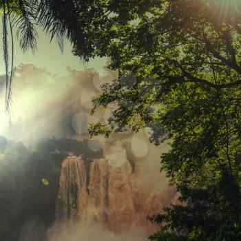 Iguassu Falls,instagram filter