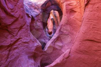 Slot canyon in Grand Staircase Escalante National park, Utah