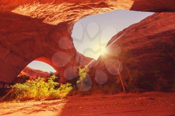 Jacob Hamblin Arch in Coyote Gulch, Grand Staircase-Escalante National Monument, Utah, United States