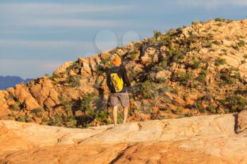 Hike in Utah mountains