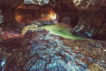 Narrows in Zion National Park, Utah