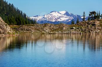 Ann lake and mt.Shuksan, Washington