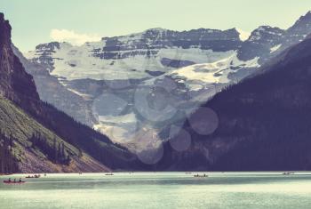 Lake Louise in Banff National Park, Alberta, Canada