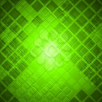 Royalty Free Clipart Image of an Abstract Green Background