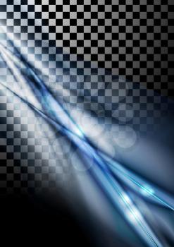 Abstract smooth stripes vector background