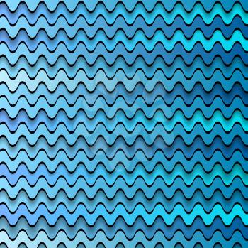 Bright wavy abstract design. Vector background eps 10