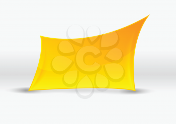 Abstract bright modern curve poster. Vector design background