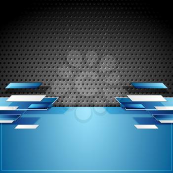 Abstract tech geometric corporate background. Vector design