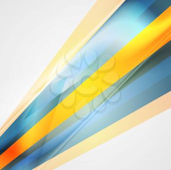 Colorful abstract tech striped background. Vector design