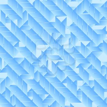 Blue tech minimal geometric abstract background. Vector design