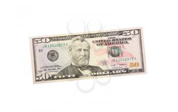 Royalty Free Photo of a Fifty Dollar Bill