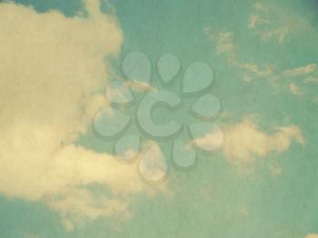 Royalty Free Photo of a Vintage Sky Background