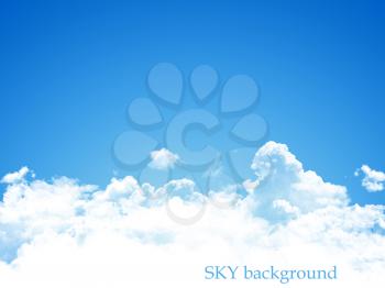 Royalty Free Photo of a Blue Sky