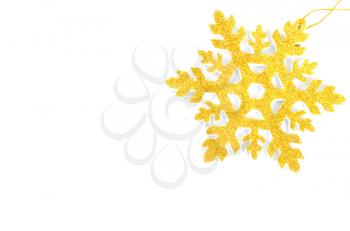 Royalty Free Photo of a Snowflake Ornament
