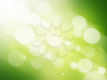 Green abstract light background